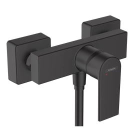 Hansgrohe Vernis Shape Смеситель для душа, однорычажный, настенный, цвет: матовый черный (71650670)