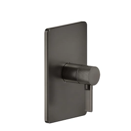 GESSI INCISO Встраиваемый смеситель, на 1 источник (внешняя часть), цвет: nero XL (58061#299)