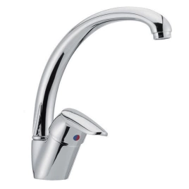 FIMA|Carlo Frattini Kitchen Смеситель для кухни, вращающийся излив, цвет хром (F3207/2CR)