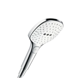 HG Raindance Select 120 Air Ручной душ, 3jet (RainAir, Rain, Whirl), EcoSmart, G1/2, цвет: белый/хром (26521400)