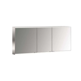 Emco Prime Зеркальный шкаф с подсветкой LED 2 Facelift навесная модель, 1600 mm, 3-дверки, IP 20 задняя панель цвет белый (9497 063 48)