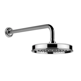 GESSI VENTI20 Верхний душ 200 мм, с настенным держателем 389 мм, цвет хром (65148#031)