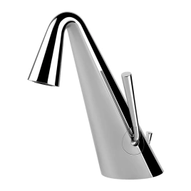 GESSI CONO Смеситель для раковины, однорычажный, с донным клапаном, цвет хром (45002#031)