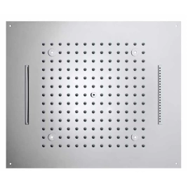 BOSSINI DREAM/3 Верхний душ 570 x 470 mm, 3 режима (дождь, каскад, водопад), с 4 LED (белый), блок питания/управления, цвет: хром (H38917.030)