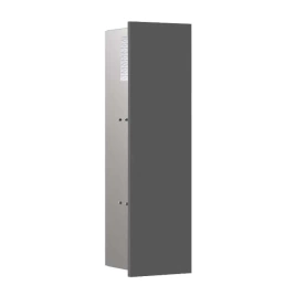 Emco Asis pure WC-модуль для т/б + ерш, петли справа, встраив. модель, 1-дверка 598mm,, цвет серый (9755 515 09)