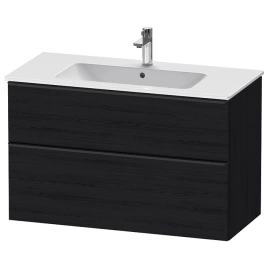 Duravit D-Neo Тумбочка подвесная 1010x462хh625 мм, 1 ящик цвет: Black Oak (DE436301616)