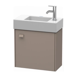 Duravit Brioso Тумба подвесная под раковину 484х239х442 мм,с 1 дверкой петли справа R, цвет базальт матовый 43 (для 072450) (BR4051R4343)