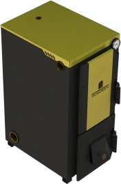 Твердотопливный напольный одноконтурный котел Sogreev ECO 25 d150