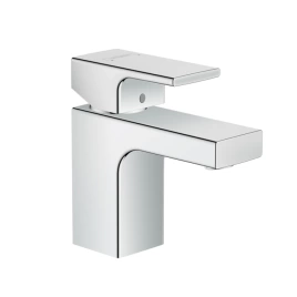 Hansgrohe Vernis Shape Смеситель для раковины 70, на 1 отв, с донным клапаном, излив 89мм, h71мм, цвет: хром (71566000)