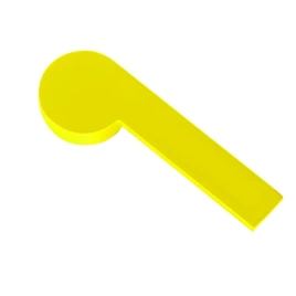 Gattoni Color Накладка на ручку смесителя для ванны и душа, цвет Giallo (8099/80GI)