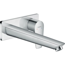 Hansgrohe Talis E Встраиваемый смеситель для раковины, излив 225мм (внешняя часть), цвет: хром (71734000)