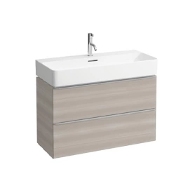 LAUFEN SPACE Тумба под раковину 735x410x520 мм, 2 ящика, для раковины 8.1028.5, цвет Светлый орех (4.1018.2.160.101.1)