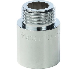 Удлинитель STOUT латунный 1/2 x 25 хромированный