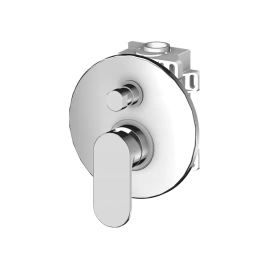 Gattoni H2Omix7000 Смеситель встроенный на 2 выхода с коробкой GBOX, цвет хром (7003470C0.CH)