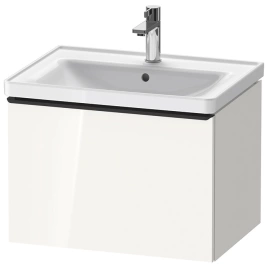 Duravit D-Neo Тумбочка подвесная 634x452хh440 мм, 1 ящик, цвет: белый высокоглянцевый (для раковины 236765) (DE425402222)