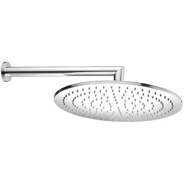 CISAL Shower Верхний душ D400 мм с настенным держателем L400 мм, цвет хром (DS01361021)