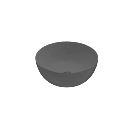 GLOBO T-Edge Раковина-чаша на столешницу D=34см H=16см, цвет smoke (B6T37.SK*0)