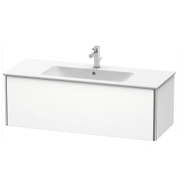 Duravit XSquare База под раковину 1210х478х400 мм, с 1 выдв ящик, Цвет белый матовый(для 233612) (XS407401818)
