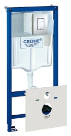 Система инсталляции для унитазов Grohe Rapid SL 38827000 5 в 1 с кнопкой смыва