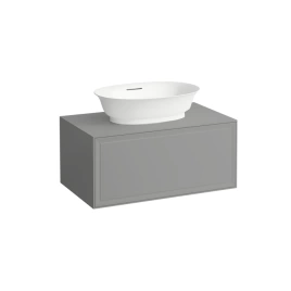 Laufen New Classic База под раковину подвесная, 780х450х350 мм, 1 ящик, цвет серый (для раковины 812852, 812853) (4.0601.1.085.627.1)