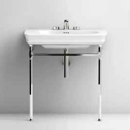 Artceram CIVITAS Металическая структура Quadra 55х44хh80,5см для раковины 68, цвет: хром (CIA001 71 cr)