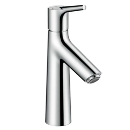 Hansgrohe Talis S Смеситель для раковины 100, на 1 отв, без донного клапана, излив 93мм, h98мм, цвет: хром (72021000)