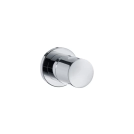 Hansgrohe Встраиваемый запорный вентиль S, цилиндрическая рукоятка, (внешняя часть) цвет: хром (15972000)