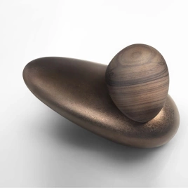 Gessi Equilibrio Смеситель для раковины дизайнерский, на 1 отверстие, без ручки (арт.52002), цвет: медь Materic (52001#723)