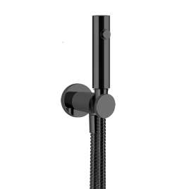 Gessi Cono Комплект гигиенического душа, цвет: Black Metal Brushed PVD (45123#707)