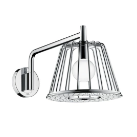 AX LampShower Верхний душ, 275мм, 1jet, с настенным держателем, с подсветкой, дизайн Nendo, цвет: хром (26031000)