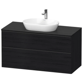 Duravit D-Neo Тумбочка подвесная, 644x1200x550 мм, 2 ящика, цвет: Black Oak (DE496901616)