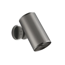 GESSI 316 RIGATO Верхний душ 79 мм, с настенным креплением, водопад, цвет Steel Brushed (57285#239)