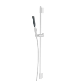 BOSSINI APICE Комплект для душа с штангой, ручным душем Slim и шлангом 1500 мм, цвет белый матовый (DA5061-N.045)