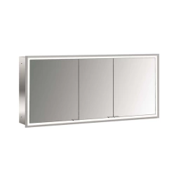 Emco Prime Зеркальный шкаф с подсветкой LED Facelift встраив. модель, 1400 mm, 3-дверки, IP 20 задняя панель цвет белый (9497 063 97)