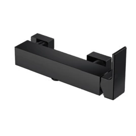 GATTONI Kubik Смеситель для душа, однорычажный, вывод снизу цвет NERO OPACO (2525/25NO)