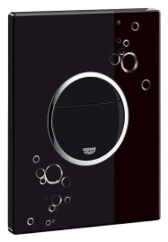 Кнопка смыва Grohe Nova Cosmopolitan 38847KI0 черный с белым