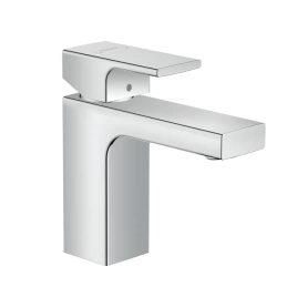 Hansgrohe Vernis Shape Смеситель для раковины 100, без донного клапана, излив 110мм, h95мм, цвет: хром (71569000)