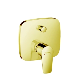 Hansgrohe Talis E Встраиваемый смеситель для ванны, с переключателем, (внешняя часть), цвет: золото (71745990)