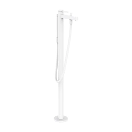 HANSGROHE FINORIS Смеситель напольный однорычажный, цвет белый матовый (внешняя часть,) (76445700)