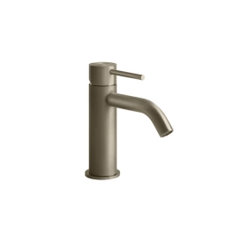 GESSI 316 Смеситель для раковины на 1 отверстие без донного клапана, излив 123мм, цвет: warm bronze brushed pvd (54002#726)