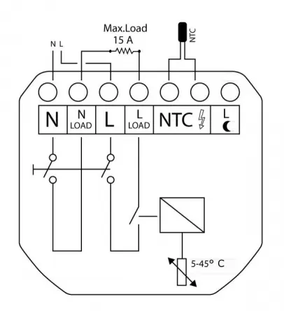 Схема подключения терморегулятора eltec electronics