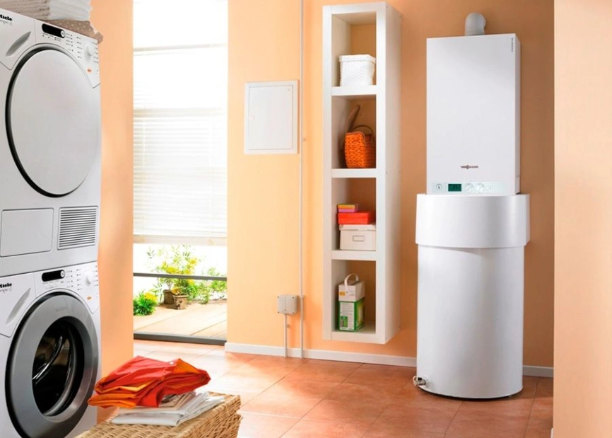 Газовый конденсационный настенный котел Viessmann Vitodens 100-W 26кВт B1HC042 одноконтурный фото 4