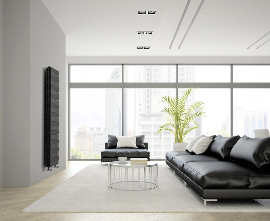 Радиатор биметаллический Royal Thermo Piano Forte Tower noir sable 22 секции фото 4