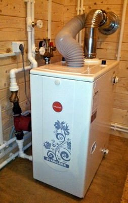 Дизельный двухконтурный напольный котел Kiturami STSO-17 (нерж. сталь) фото 3