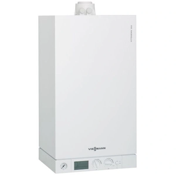 Газовый конденсационный настенный котел Viessmann Vitodens 100-W 26кВт B1HC042 одноконтурный фото 1