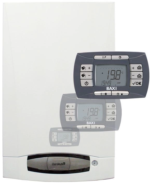 Газовый настенный котел Baxi Nuvola-3 Comfort 280 i двухконтурный с встроенным бойлером фото 1