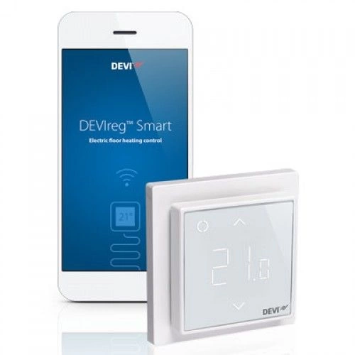Терморегулятор Devi Devireg Smart White 16A 140F1141 фото 2