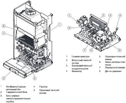 Газовый настенный двухконтурный котел Vaillant turboTEC pro VUW 242/5-3 24 кВт фото 5