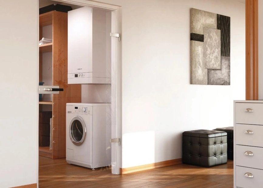 Газовый конденсационный настенный котел Viessmann Vitodens 100-W 26кВт B1HC042 одноконтурный фото 5