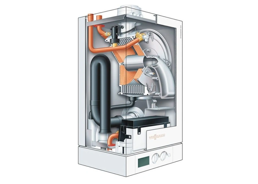 Газовый конденсационный настенный котел Viessmann Vitodens 100-W 26кВт B1HC042 одноконтурный фото 2